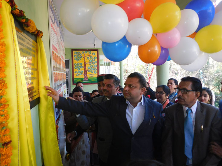INAUGRATION OF SCHOOL NEW BUILDING BY SDM ARKI