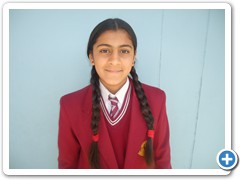 Aayushi participated at State level in Sports